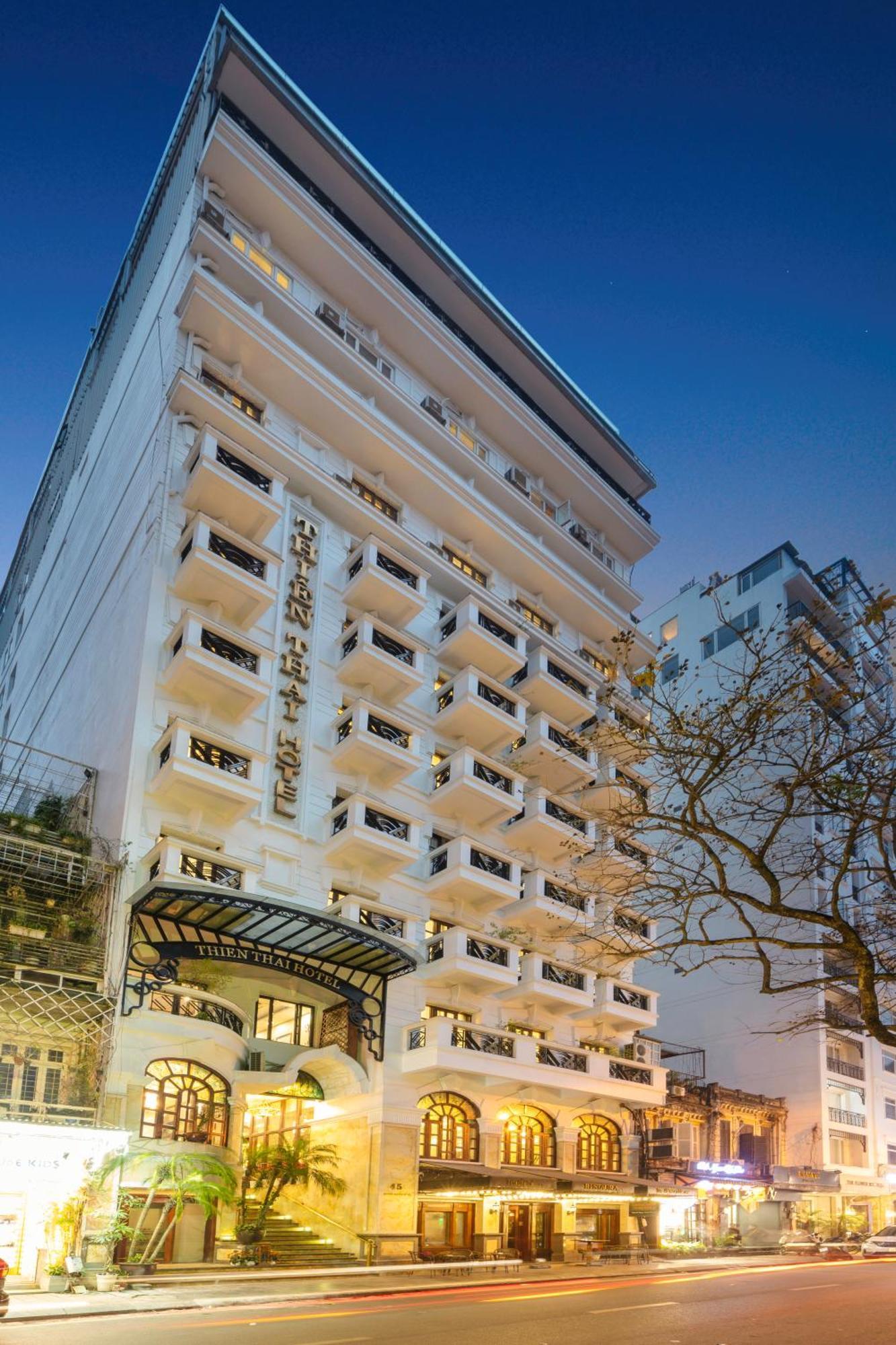 Thien Thai Hotel & Spa Hanoi Exteriör bild